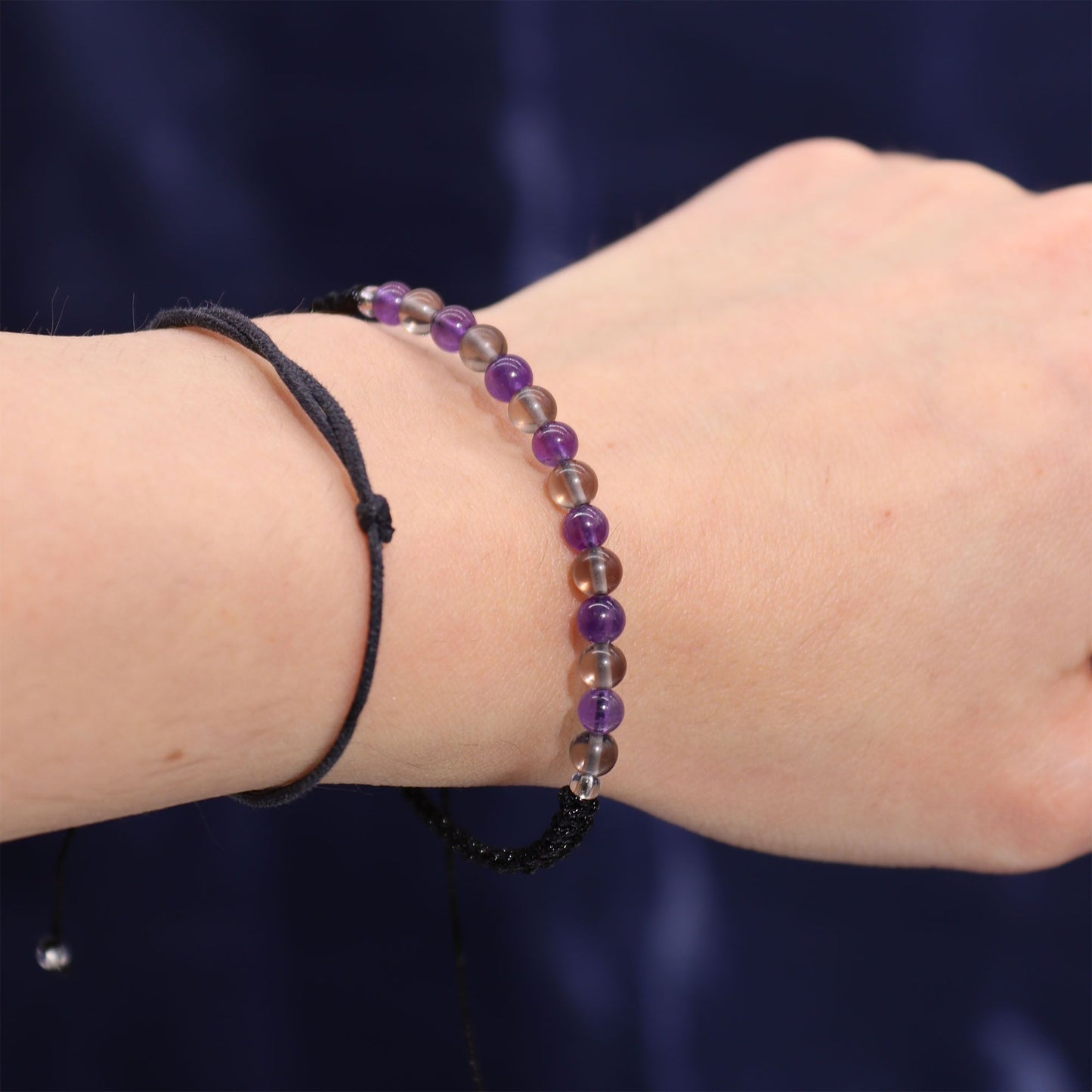 Capricorn Zodiac Crystal Candle & Gemstone Bracelet – Celestial Ritual Gift