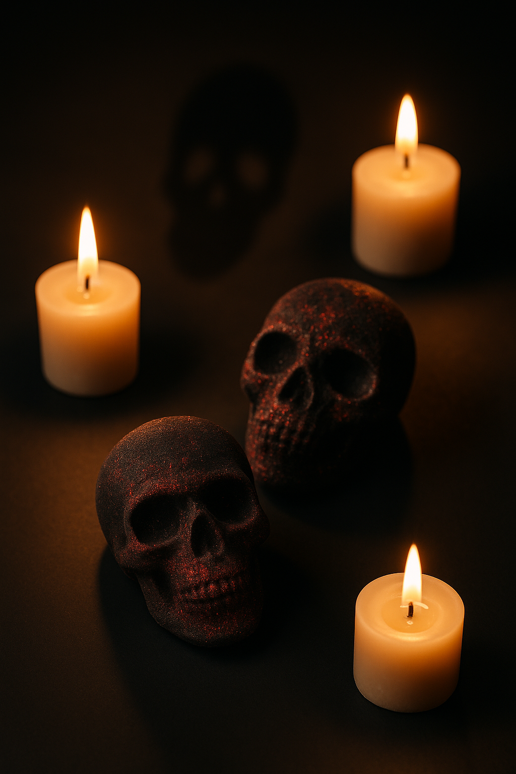 Skull Bath Bomb – 40g | Spooky Halloween Mini Fizz