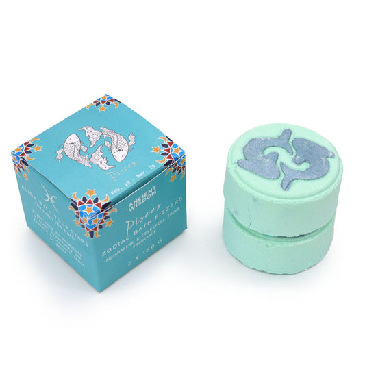 Pisces Zodiac Bath Fizzer – Celestial Horoscope Gift