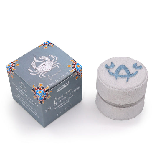 Cancer Zodiac Bath Fizzer – Celestial Horoscope Gift