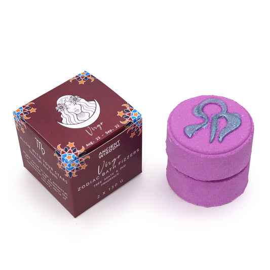 Virgo Zodiac Bath Fizzer – Celestial Horoscope Gift