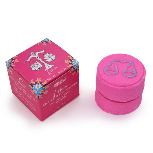 Libra Zodiac Bath Fizzer – Celestial Horoscope Gift