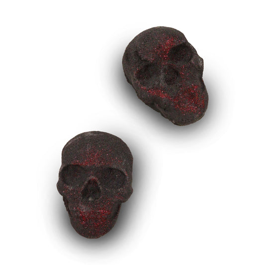 Skull Bath Bomb – 40g | Spooky Halloween Mini Fizz