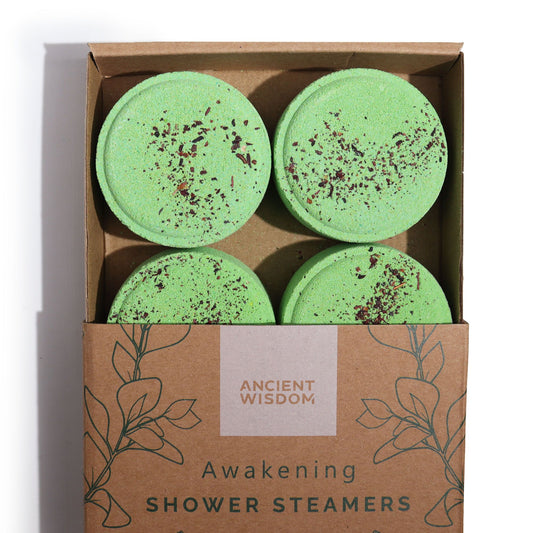 Zen Shower Steamers – Awakening Quartet 4×50g | Orange, Eucalyptus & Peppermint